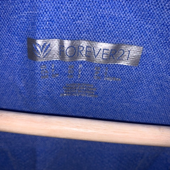 FOREVER 21 sport Half zipper long sleeve shirt S - Picture 4 of 5